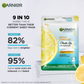 Garnier Bright Complete Anti Pimple Sheet Mask With Salicylic Acid, Niacinamide & Vitamin C Serum
