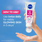 NIVEA Super 10 Glow Serum Body Lotion With Niacinamide, 120X Vitamin & SPF15