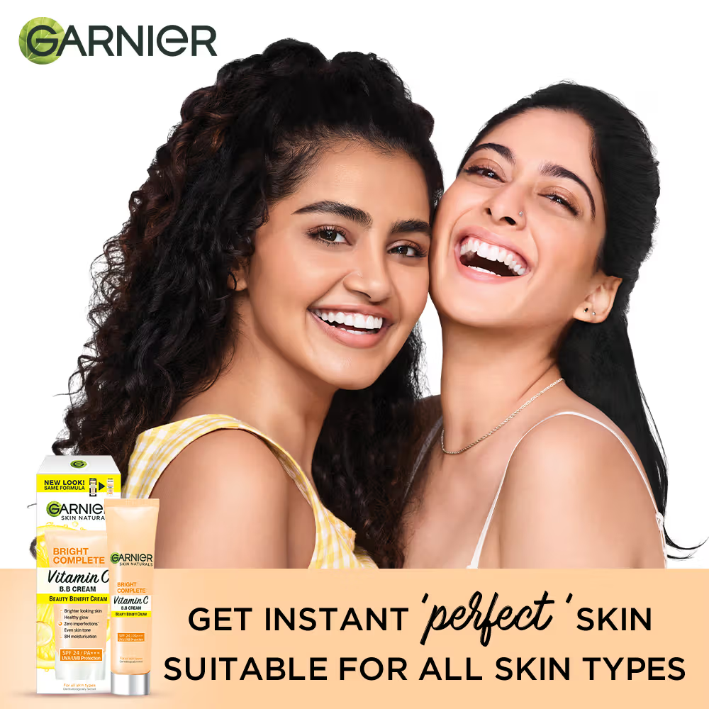 Garnier Skin Naturals Bright Complete Vitamin C BB Cream SPF 24/PA+++ UVA/UVB Protection