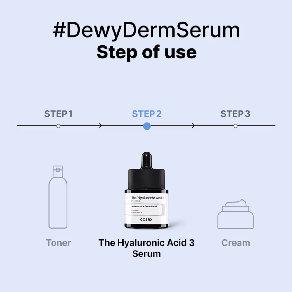 COSRX The Hyaluronic Acid 3 Serum