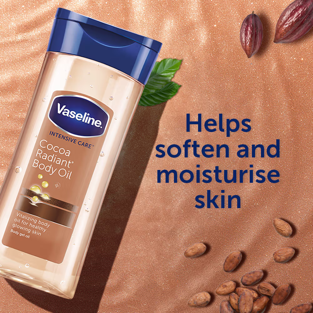 Vaseline Intensive Care Cocoa Radiant Body Oil