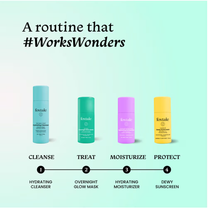 Foxtale Overnight Glow Mask With 4% Glycolic Acid & 3% Lactic Acid For Overnight Salon Like Glow AHA + PHA + Provitamin B5
