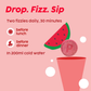 Plix Apple Cider Vinegar Effervescent Tablet with Vitamin B6 & B12 - Watermelon