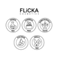 Flicka Cover To Conquer Velvet Matte Compact Powder Lightweight Formula Matte Finish