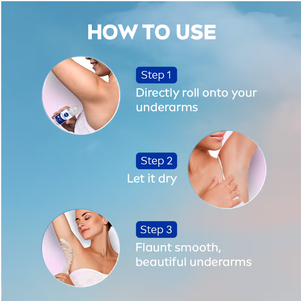 NIVEA Women Deodorant Roll On Protect & Care Non-Irritating & 72H Protection