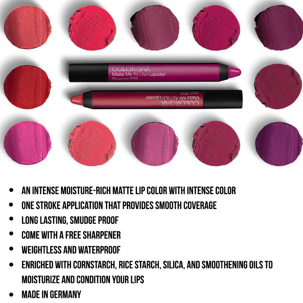 Colorbar Matte Me As I Am Lipcolor