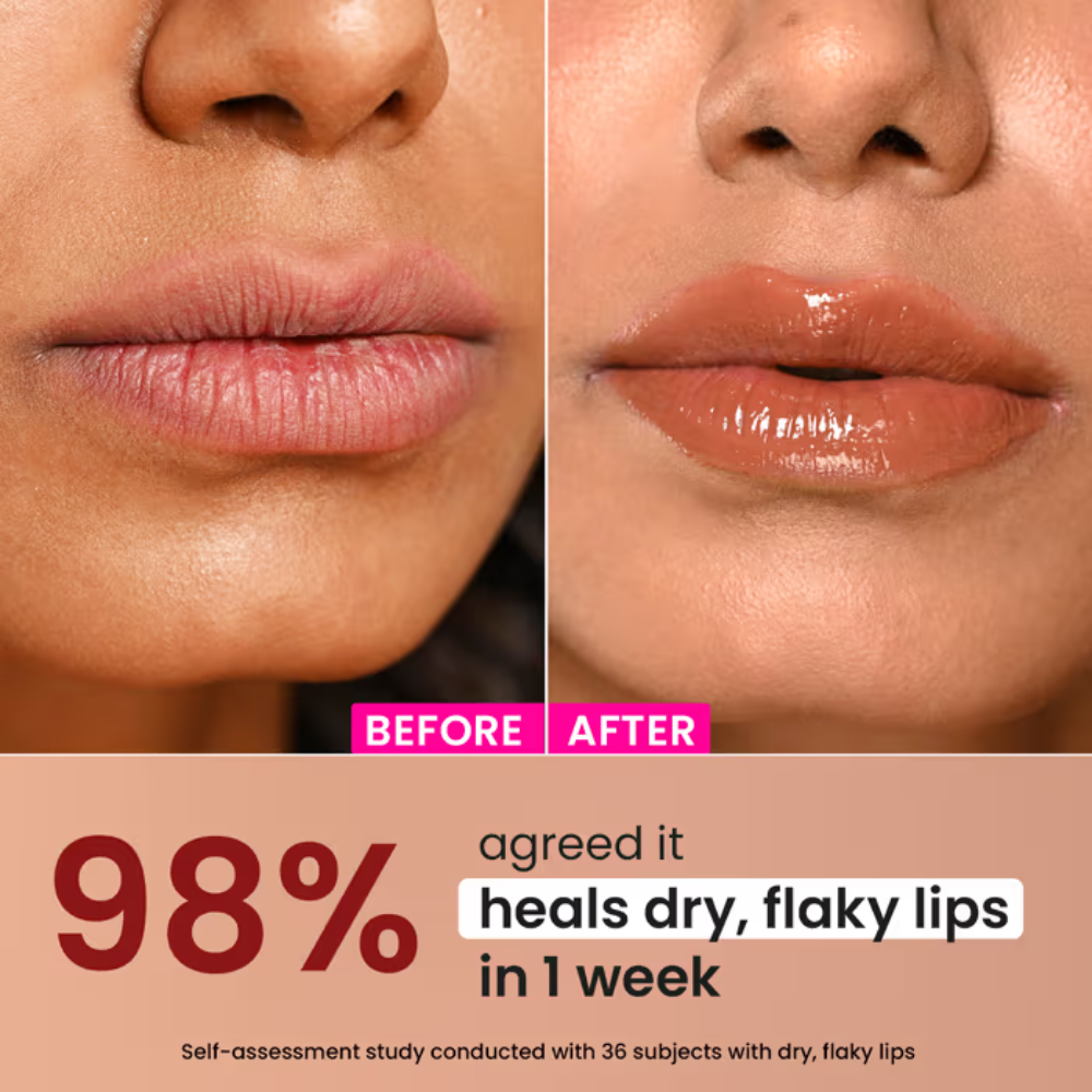 Dot & Key Ceramide & Peptide Barrier Repair Lip Balm SPF 50 PA+++, Warm Nude