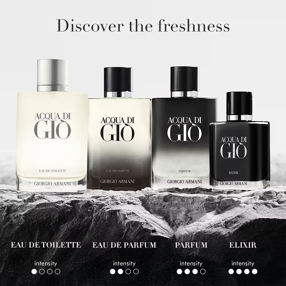 Giorgio Armani Acqua di Gio Parfum for Him - A Fresh and Relaxed Men's Fragrance