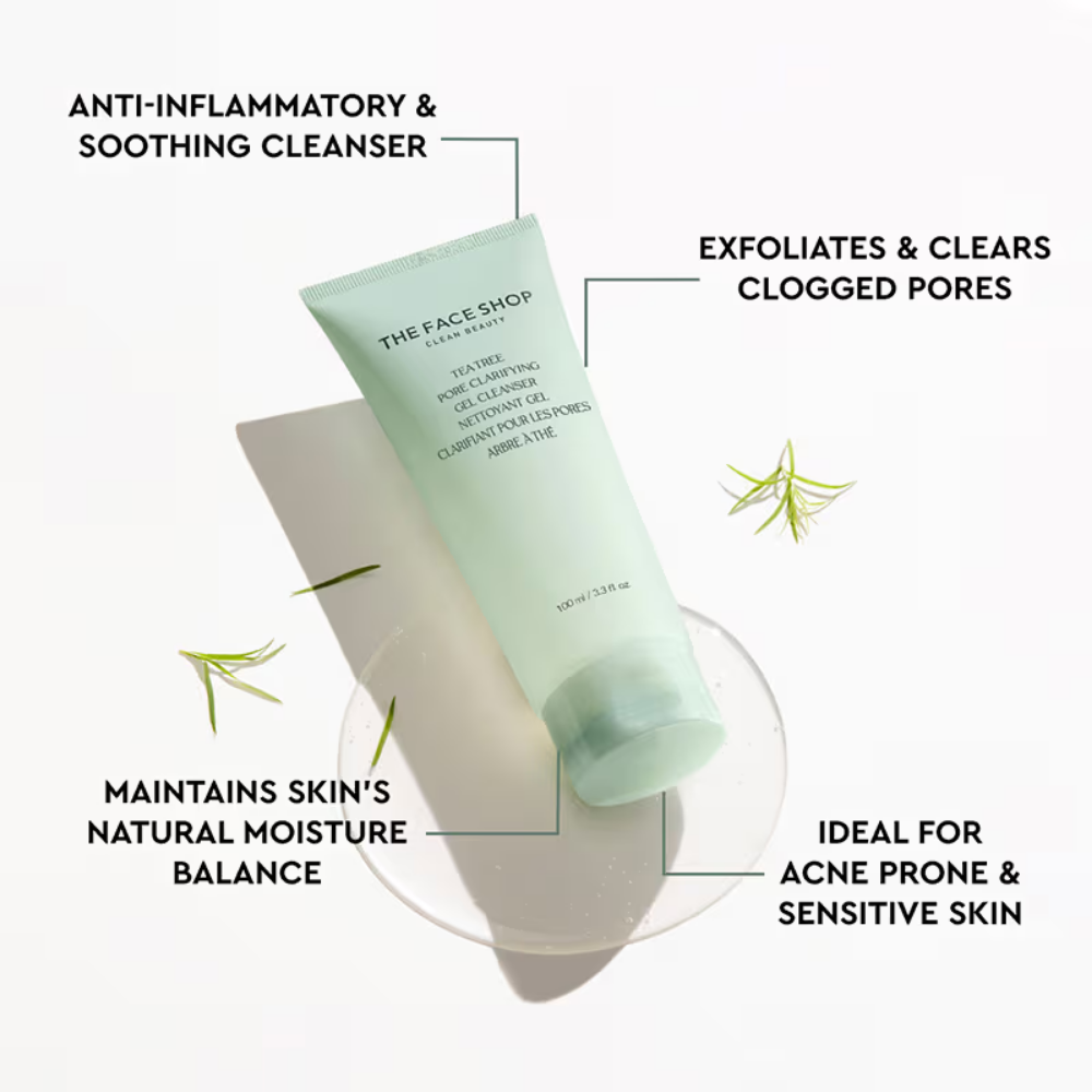 THE FACE SHOP Tea Tree Gel Cleanser