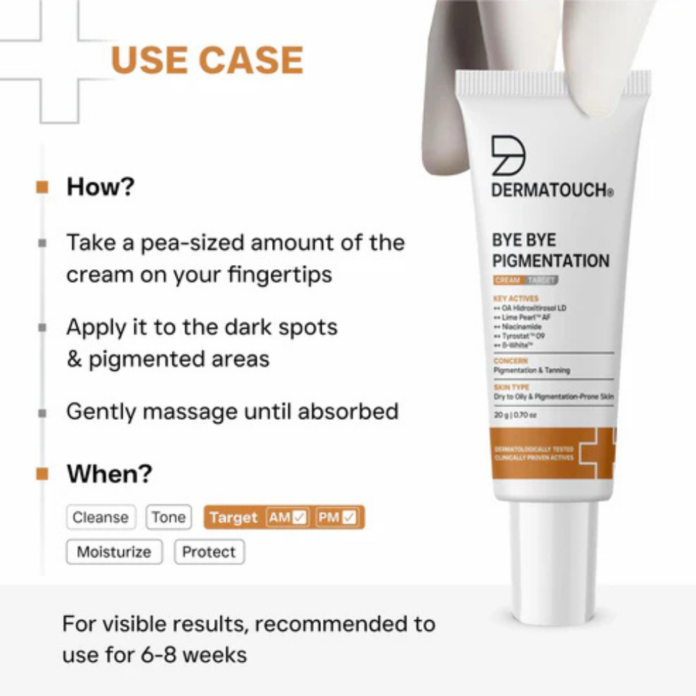Dermatouch Bye Bye Pigmentation Removal Cream