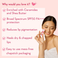Wishcare Tinted Ceramide Lip Balm with SPF50 PA+++ - Kojic Acid & Niacinamide - For Lip Lightening