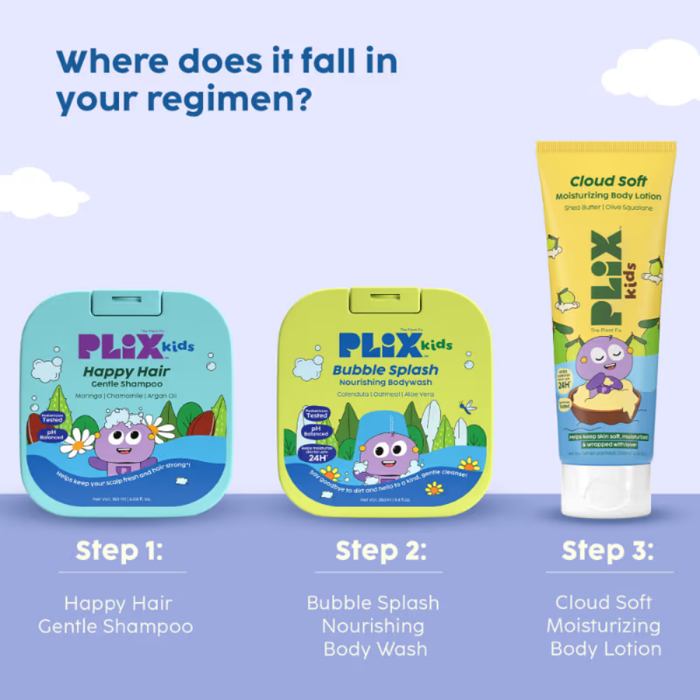 Plix Kids Bubble Splash Body Wash