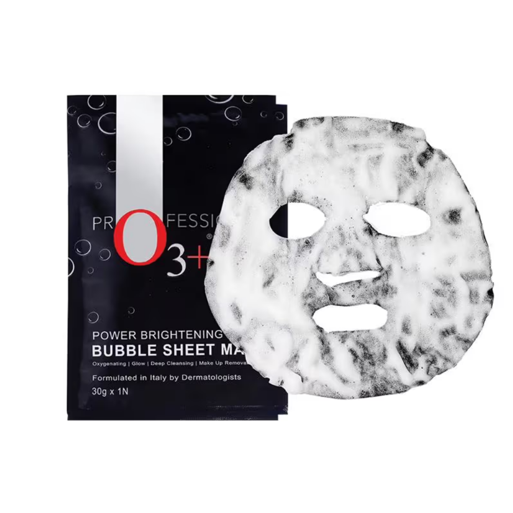 O3+ Power Brightening Bubble Sheet Mask