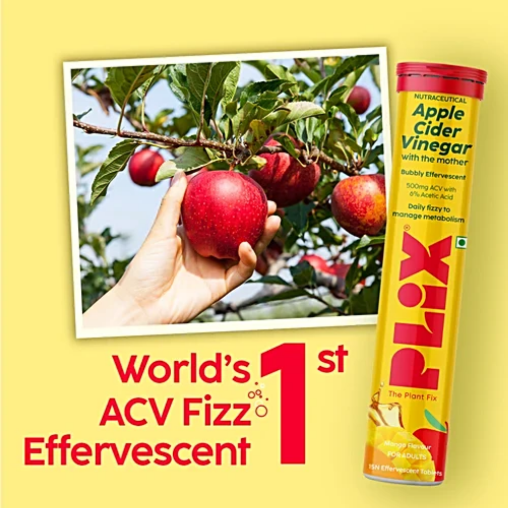Apple Cider Vinegar Effervescent Tablet (Mango)