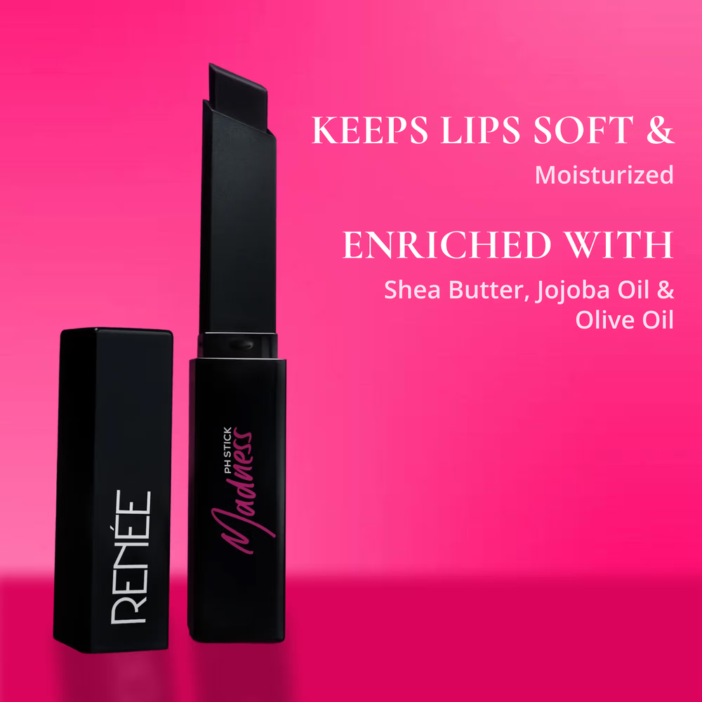 RENEE Madness Ph Lipstick - Black Magic