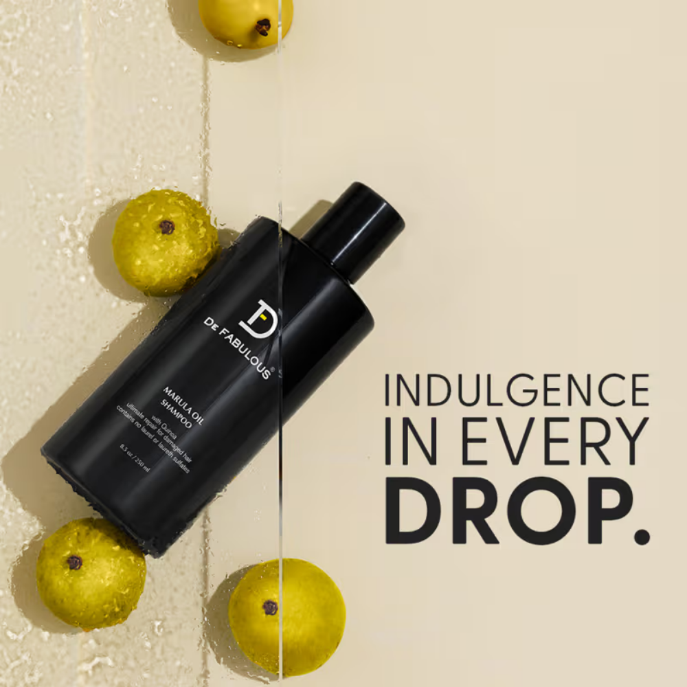 De Fabulous Marula Oil Sulphate Free Shampoo - All Hair Types