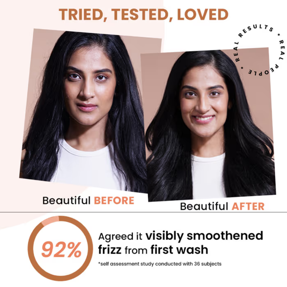 Dot & Key Moringa & Argan Frizz Control Smoothing Hair Conditioner, Pea Peptide & Keratin Protein