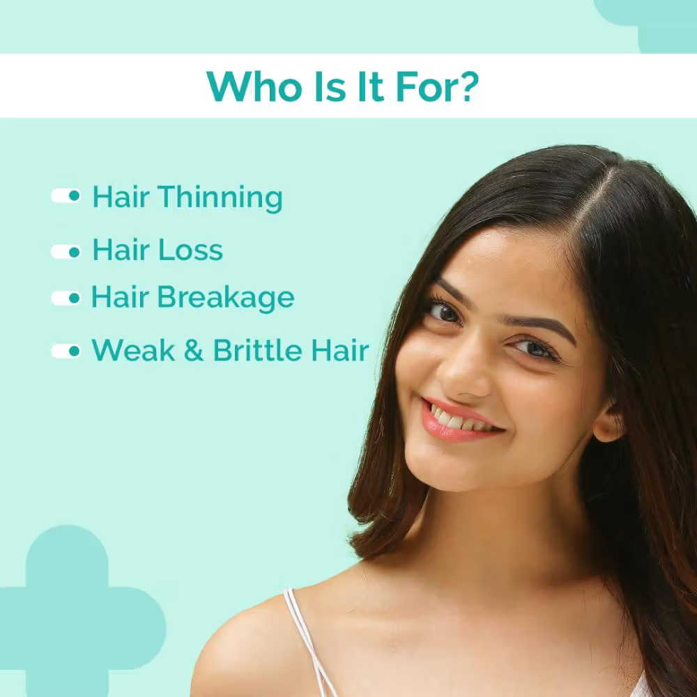The Derma Co 20% Actives Peptide-Stem Cell Hair Growth Serum with Foligen Analupe & Anagain