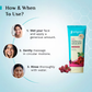 Pilgrim Red Vine Face Wash with Vitamin C & Aloe