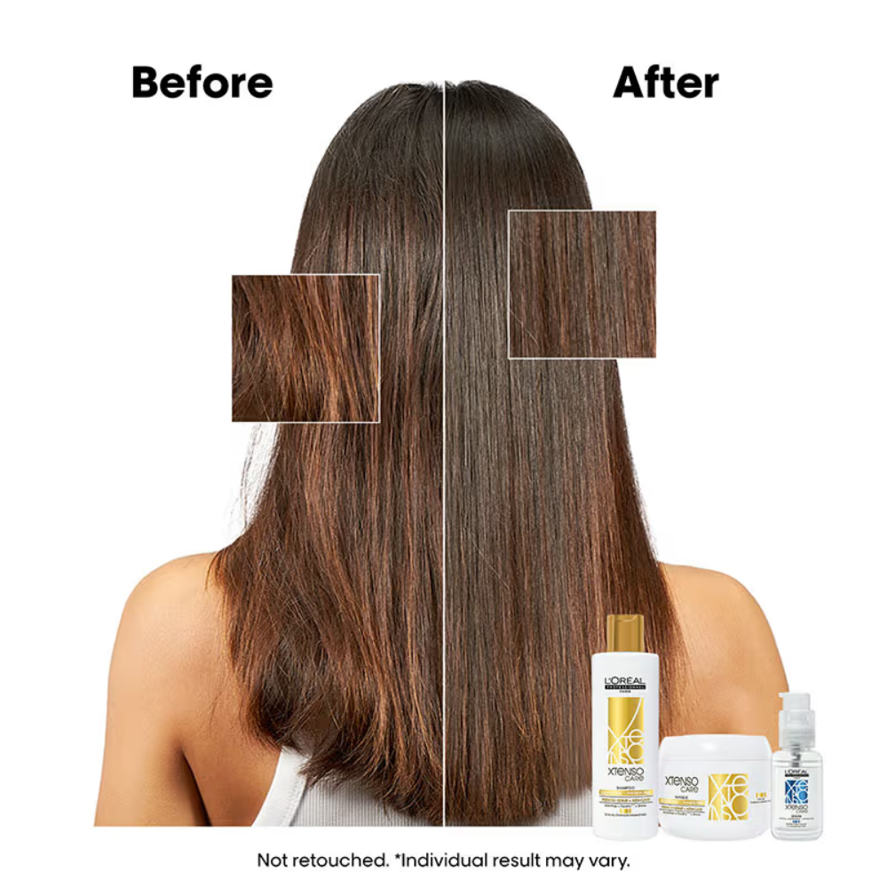 L'Oréal Professionnel Xtenso Care Sulfate Free Hair Care Regime With Shampoo, Masque And Serum
