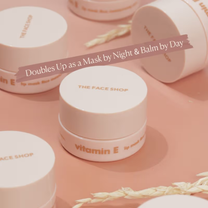The Face Shop Vitamin Korean Lip Sleeping Mask for Dark, Dry, Pigmented Lips