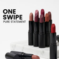 Flicka Tomato Bullet Lipstick Long Lasting Lightweight Intense Pigment Rich Matte Finish