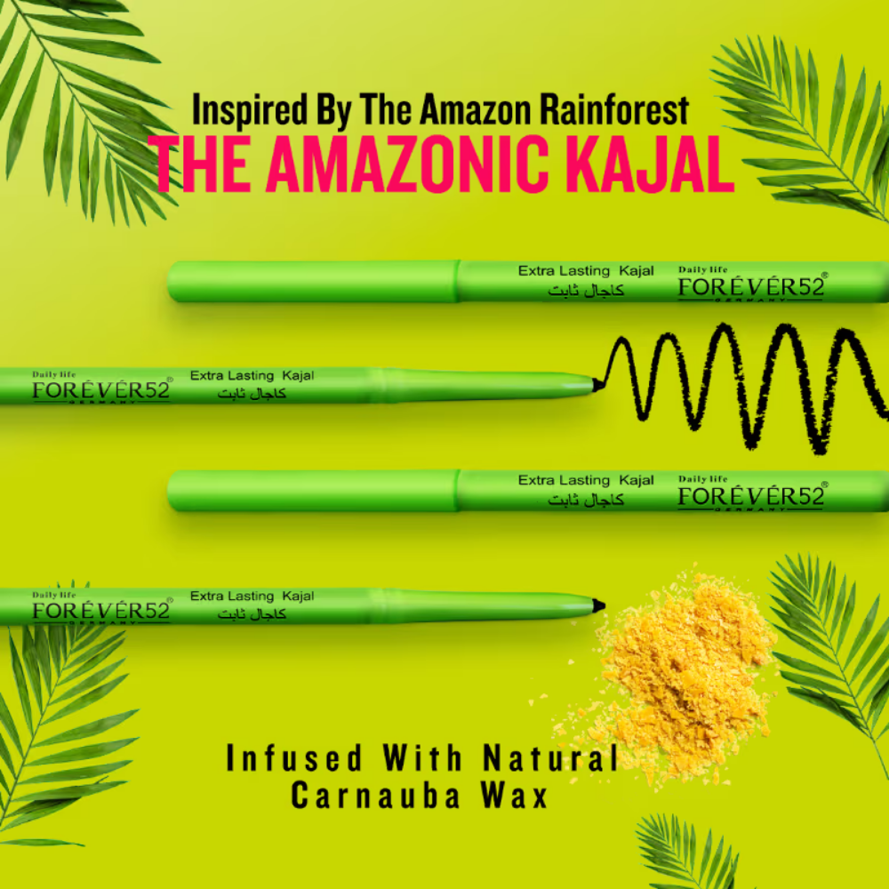 Daily Life Forever52 Amazonic Extra Lasting Kajal - G101/BLACK