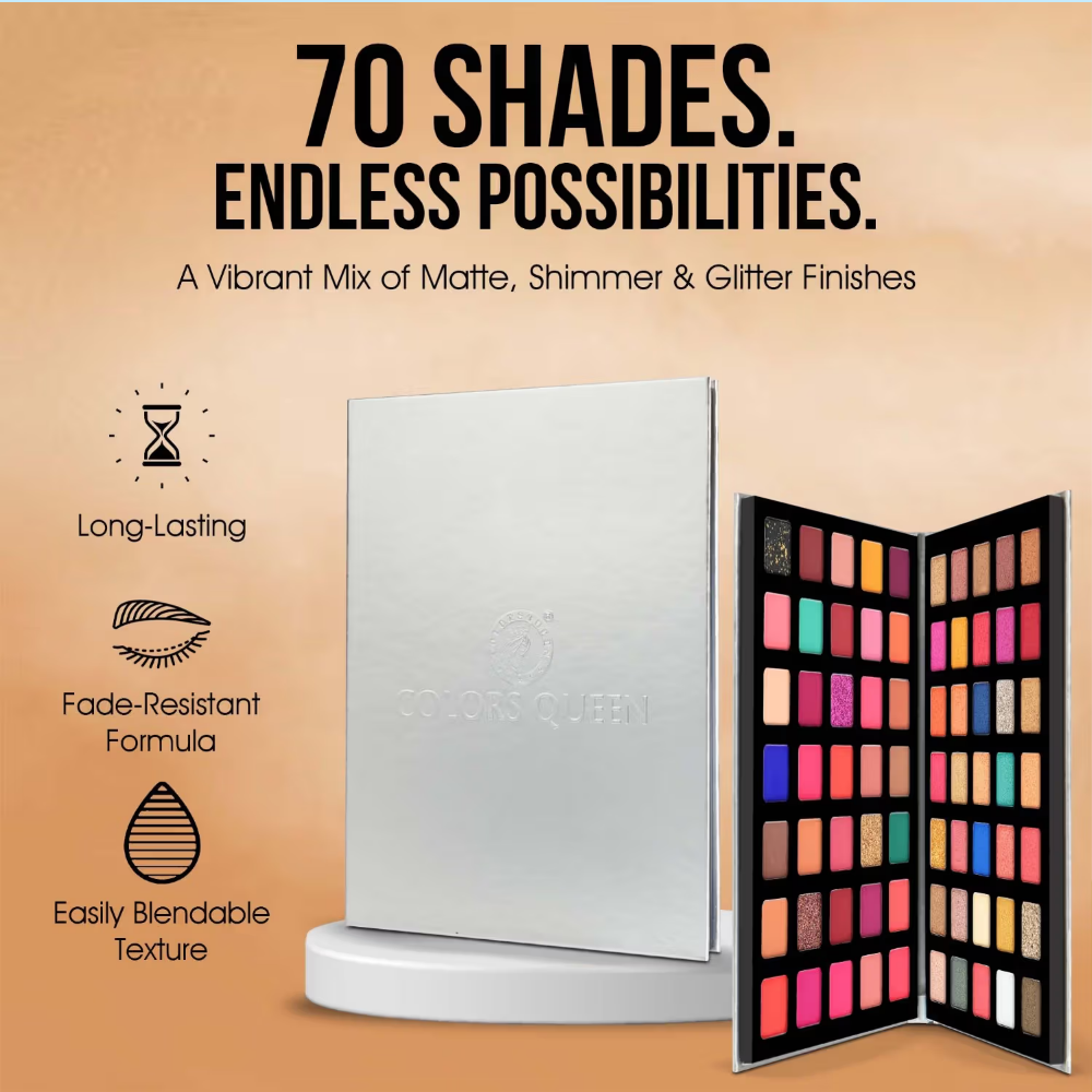 Colors Queen 70 Multi - Color Eyeshadow Palette
