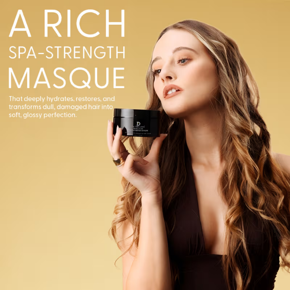 De Fabulous Marula Oil Sulphate Free Miracle Repair Masque - All Hair Types
