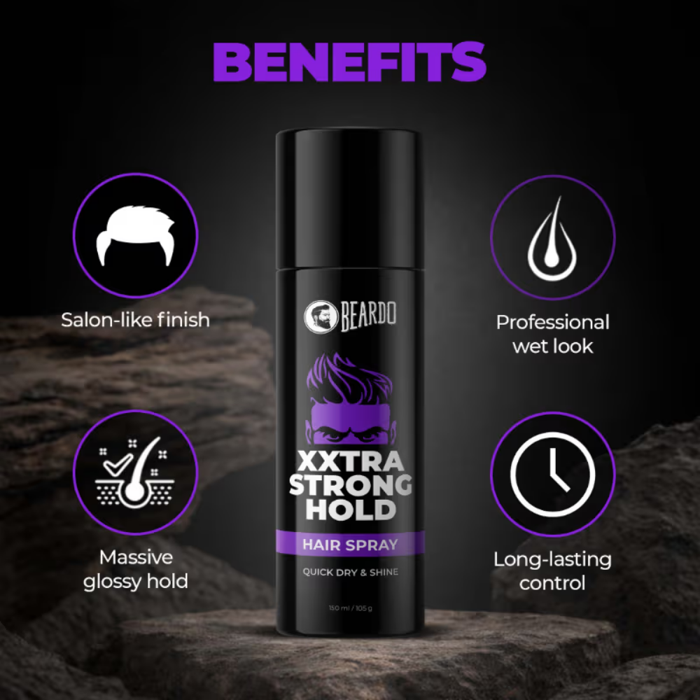 Beardo Xxtra Strong Hold Hair Spray