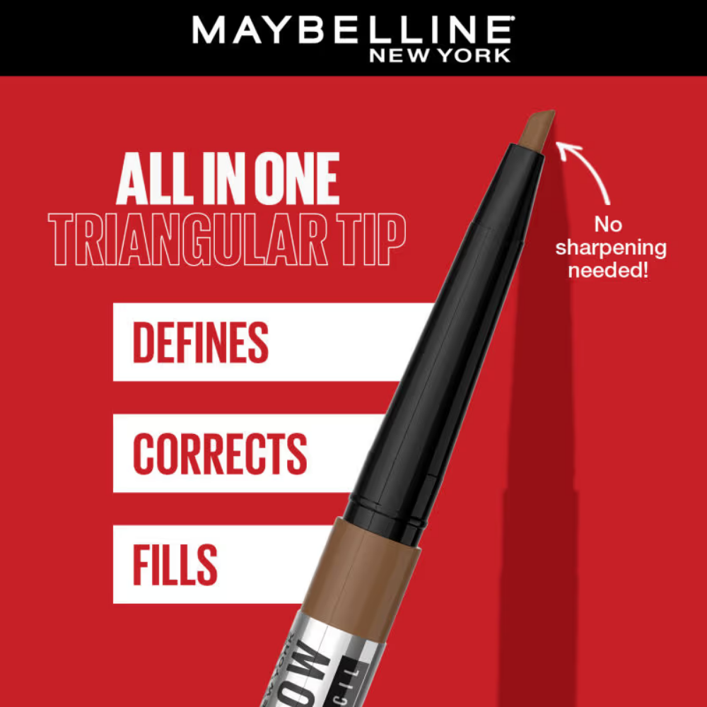 Maybelline New York Tattoo Brow 36H Brow Pencil, Water & Smudgeproof