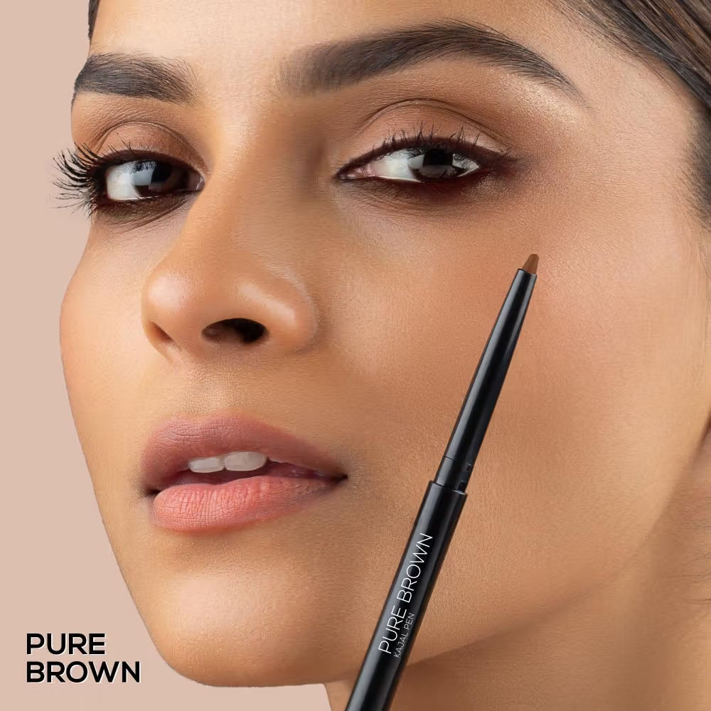Renee Cosmetics Pure Brown Kajal Pen With Sharpener - Pure Brown