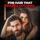 Beardo Black Hair Scalp Massager Brush With Soft Silicone Bristles