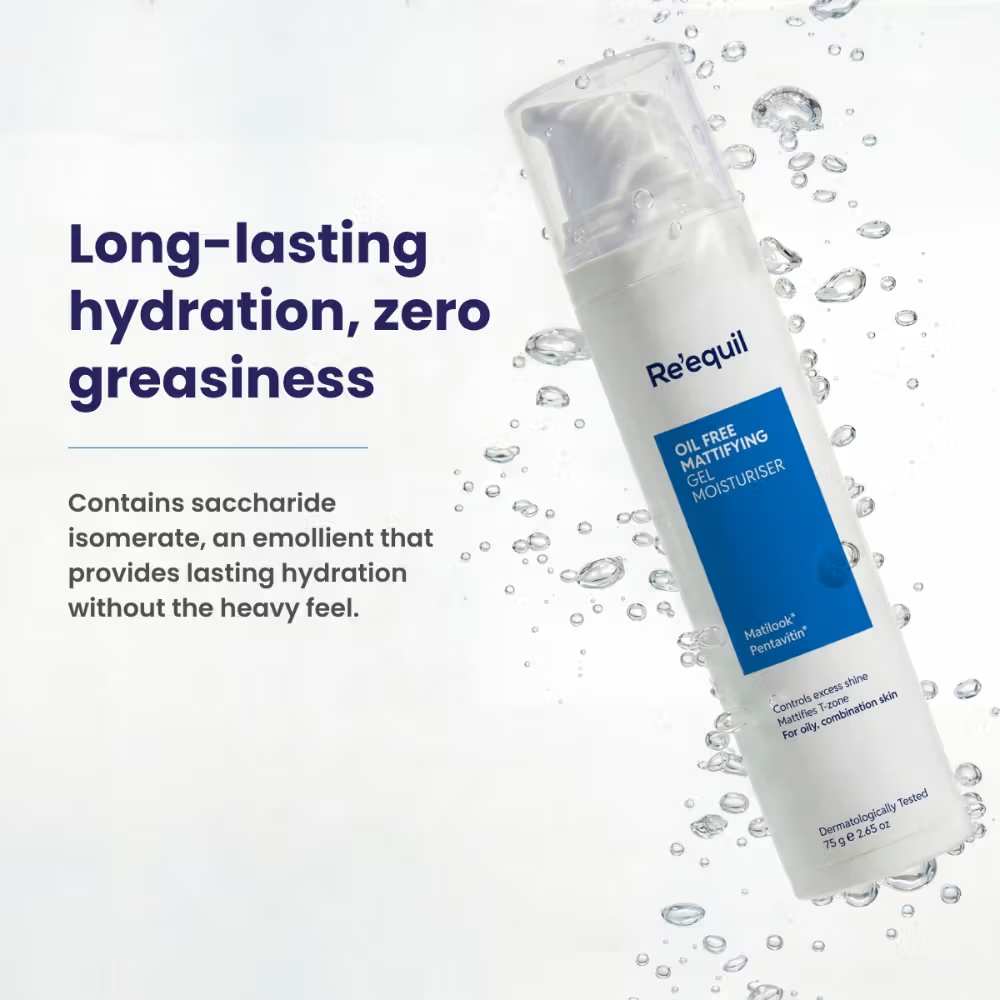Re'equil Oil Free Mattifying Moisturising Gel