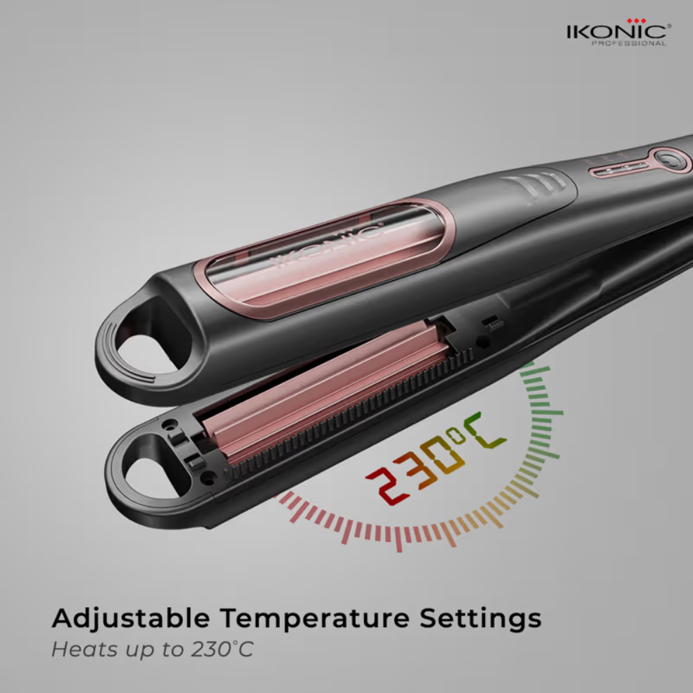 Ikonic Professional Super Hair Crimper - Grey
