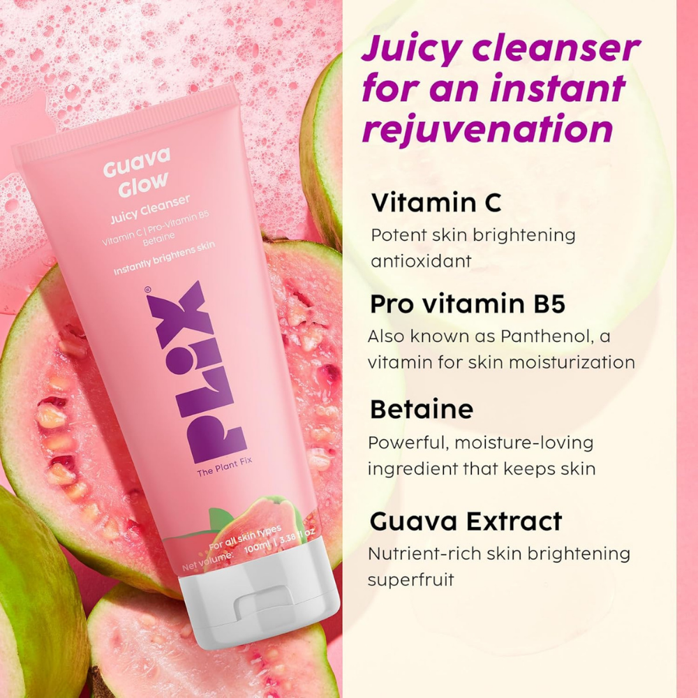 Plix Guava Glow Combo Kit