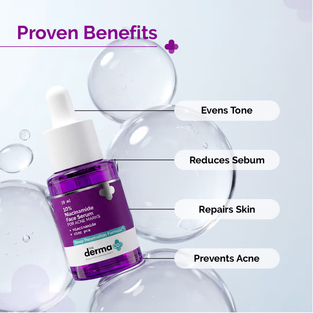 The Derma Co 10% Niacinamide Face Serum For Acne Marks