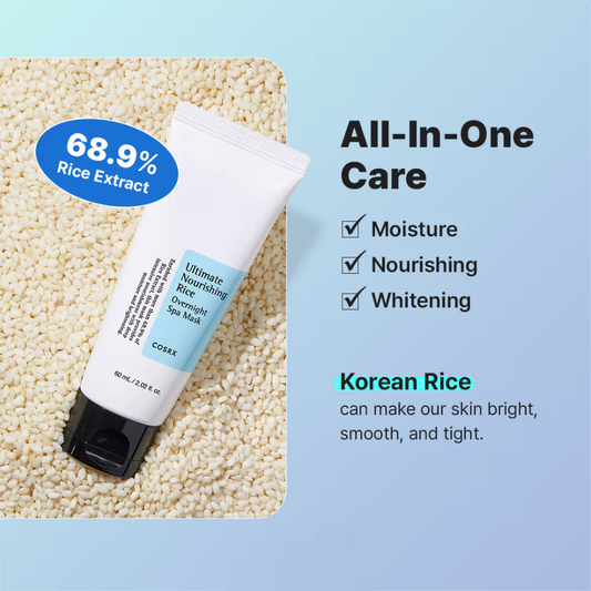 COSRX Ultimate Nourishing Rice Overnight Spa Mask
