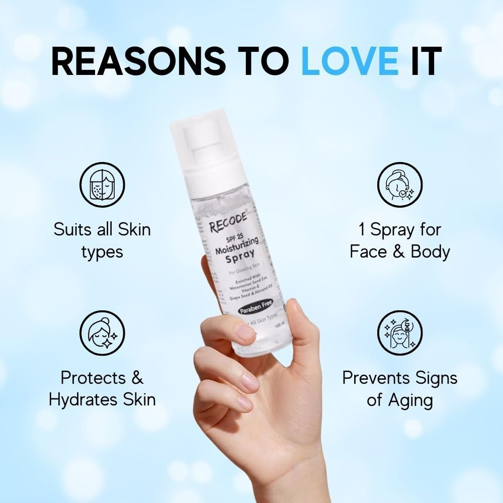 Recode SPF 25 Moisturizer Spray