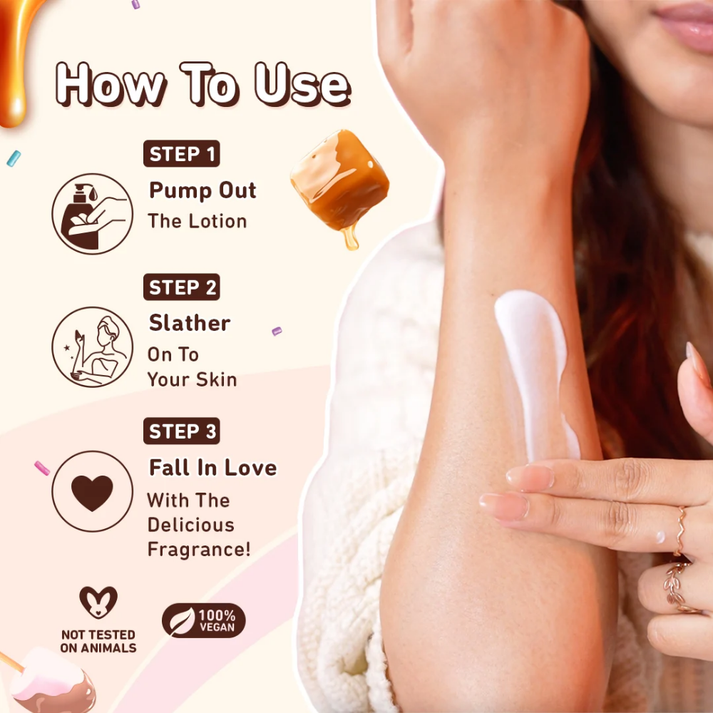 Plum BodyLovin’ Deliciously Moisturising Body Lotion Duo Vanilla Caramello & Marshmallow Melt