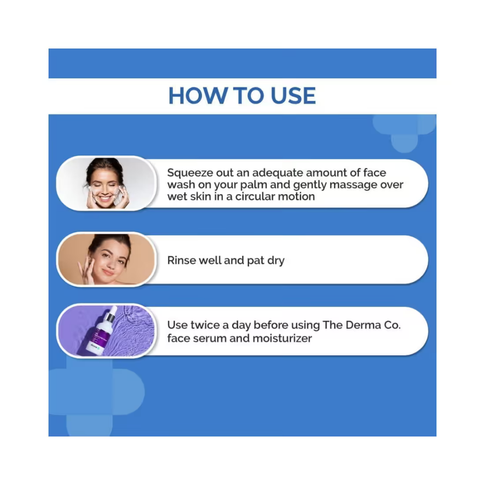 The Derma Co 1% Hyaluronic Sunscreen & 2% Salicylic Face Wash Combo