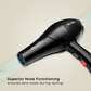 Ikonic Professional Blaze Hair Dryer Black