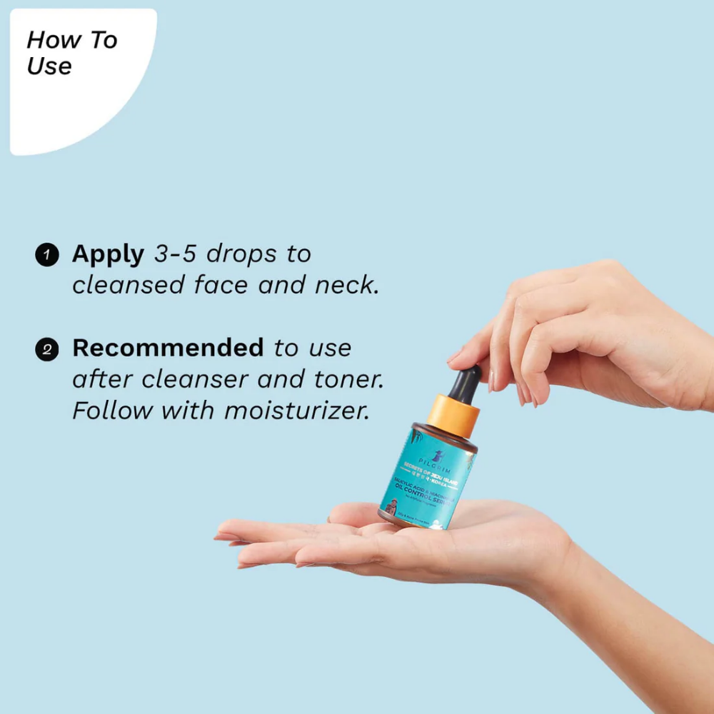 Pilgrim Salicylic Acid & Niacinamide Oil Control Serum,