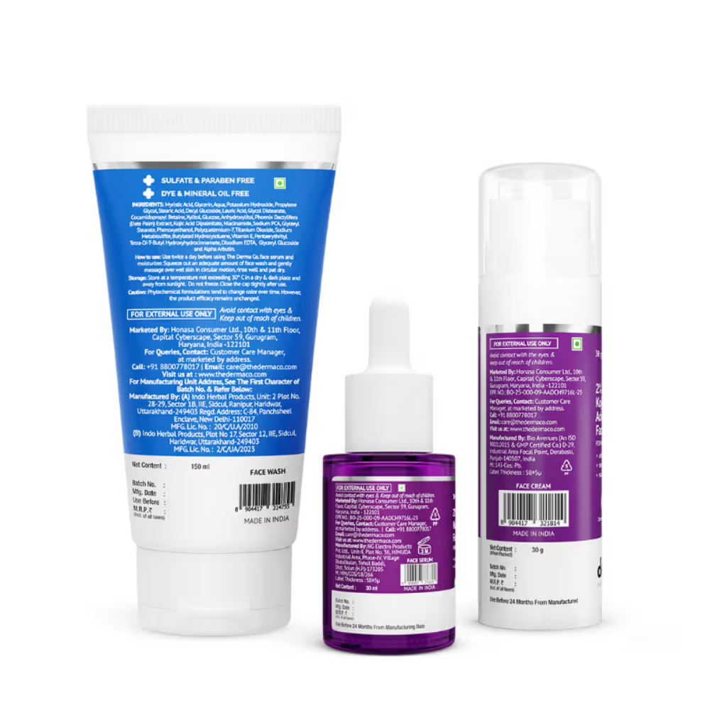 The Derma Co Kojic Acid Pigmentation Care Combo with Niacinamide