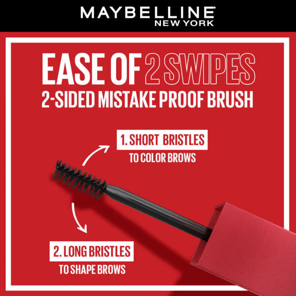 Maybelline New York Tattoo Brow 3-Day Gel, Water & Smudgeproof Lasts Up To 36H