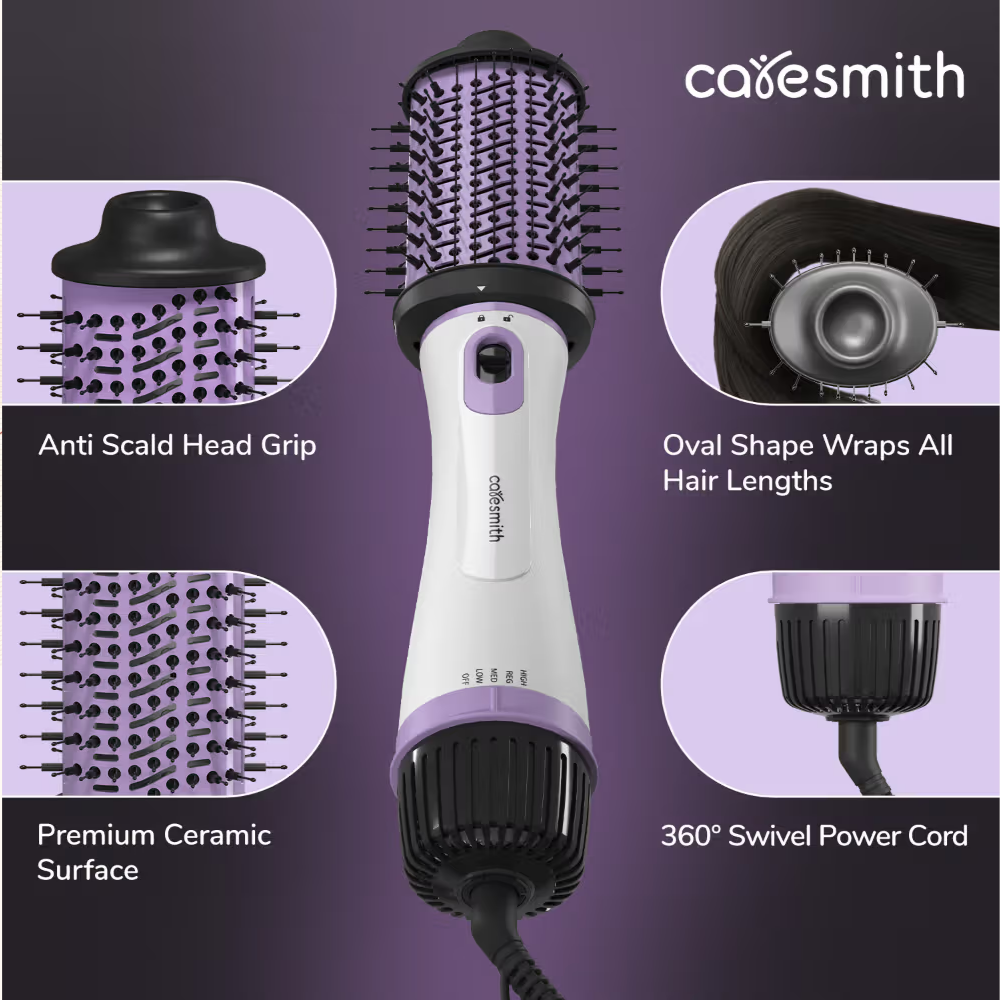 Caresmith Bloom 2 In 1 Hair Volumizer Brush & Dryer