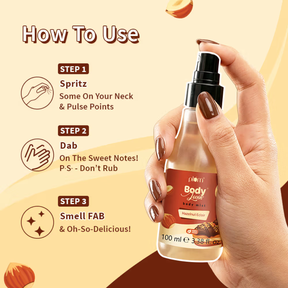 Plum Bodylovin' Hazelnut Eclair Body Mist