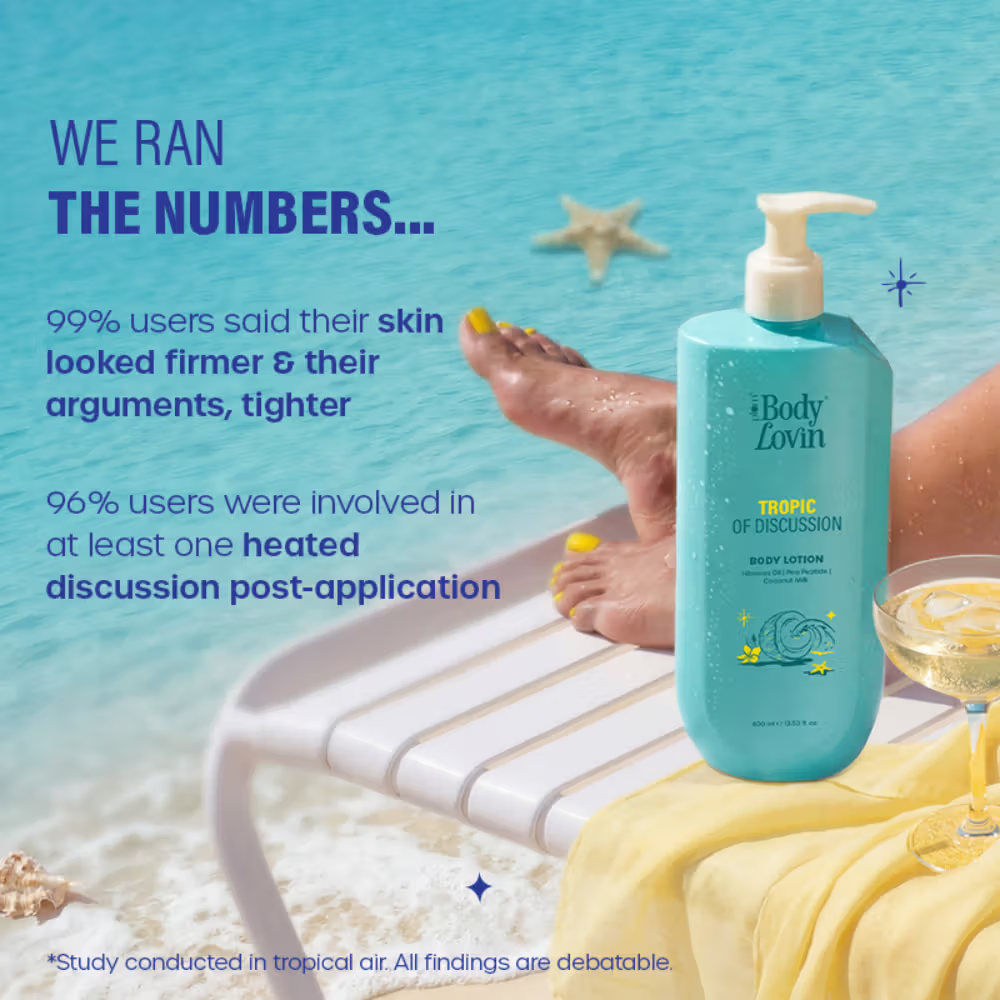 Plum BodyLovin’ Tropic Of Discussion Body Lotion, Firming & Tightening, Fresh Tropical Fragrance