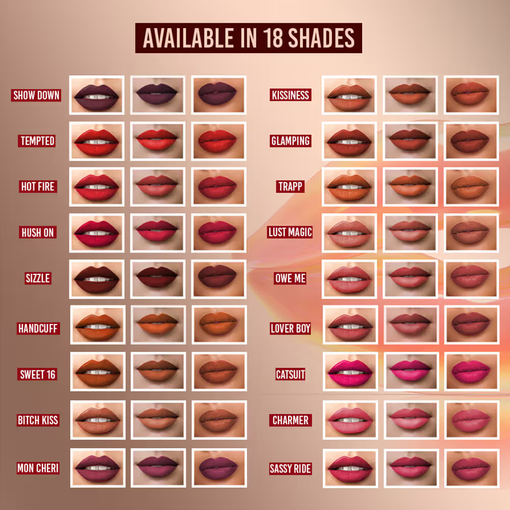 Colorbar Powerkiss Vegan Matte Lipcolor