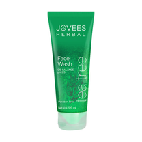 Jovees Herbal Tea Tree Face Wash For Oily & Acne Free Glowing Skin
